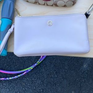 Lululemon wristlet wallet